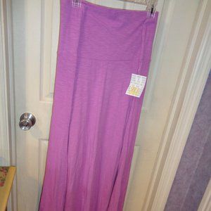 LuLaRoe maxi skirt size 3XL new with tags purple lilac very comfortable